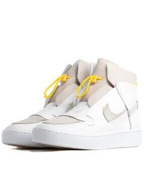 Nike Vandalised LX Chrome Yellow women’s 7 Leather Designer Sneakers Streetwear